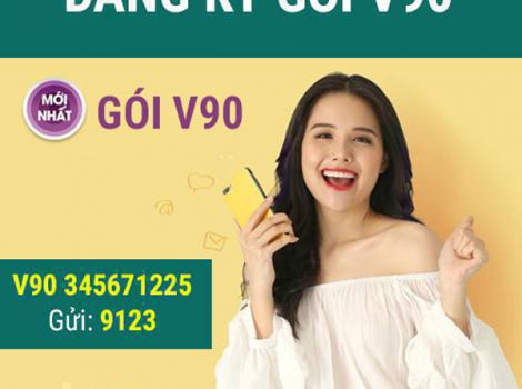 [Hướng dẫn] – Cách đăng ký gói cước V90 nhận ngay 60BG data
