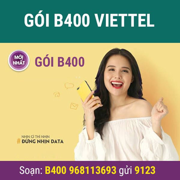 gói cước B400 Viettel
