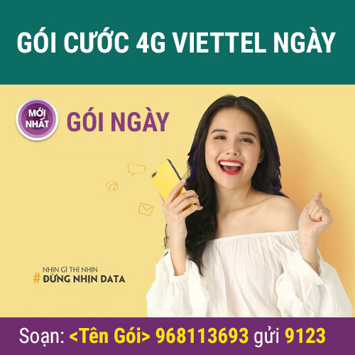 gói cước 4g ngày
